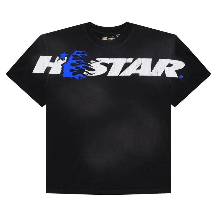 

Футболка Hellstar Studios Cartoon Logo T-Shirt Blue, черный