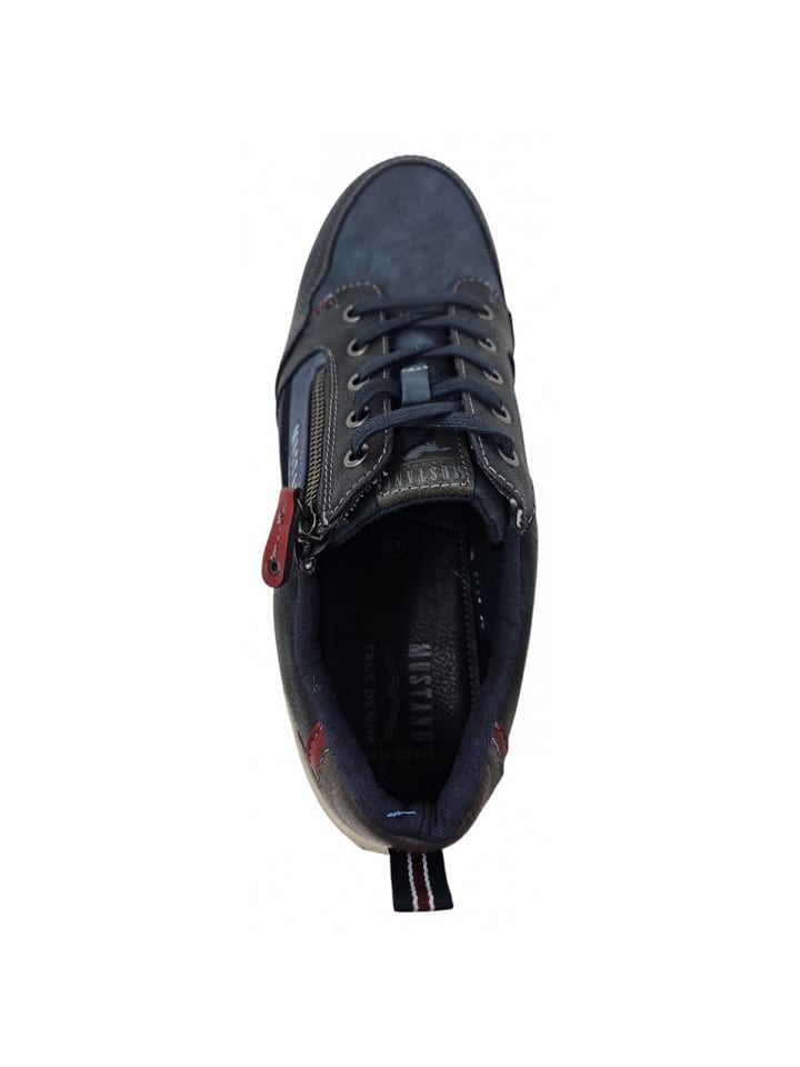 Элегантные туфли на шнуровке MUSTANG SHOES, синий — фото 2