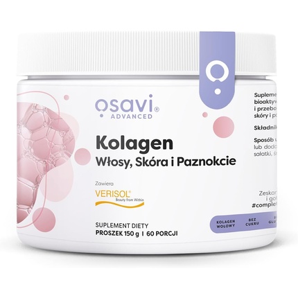 

Коллагеновый порошок для волос, кожи и ногтей, 150 г Osavi