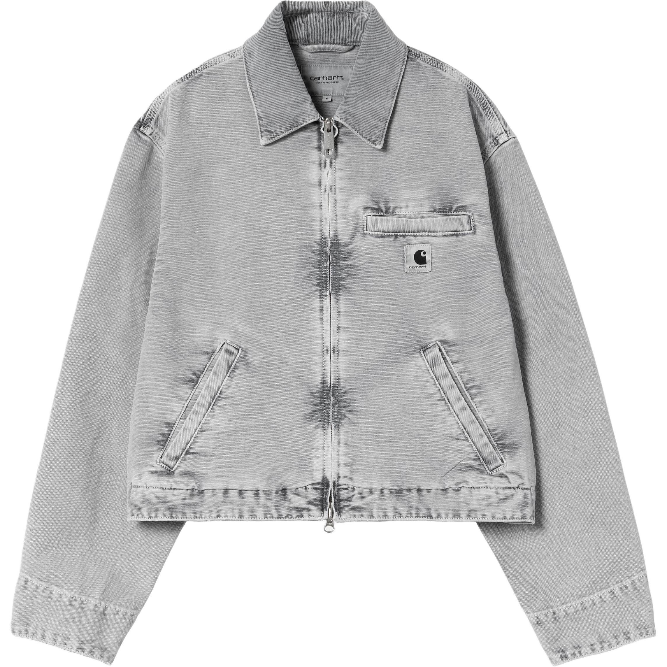 

Carhartt WIP Короткая куртка с молнией спереди, Gray