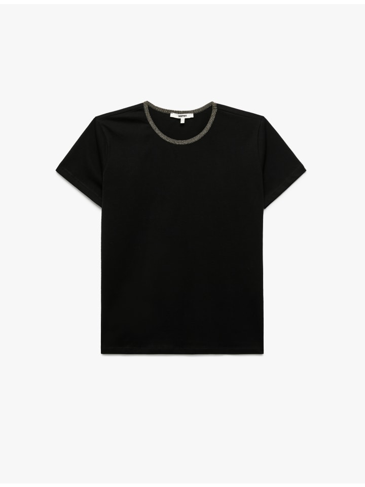 

KOTON Футболка SS черного цвета