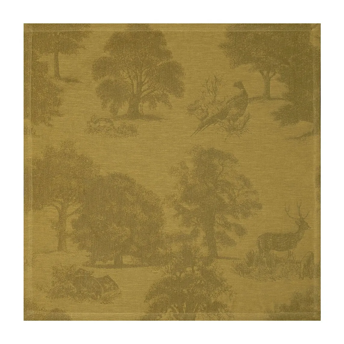 

Льняная салфетка Souveraine Le Jacquard Français, золото