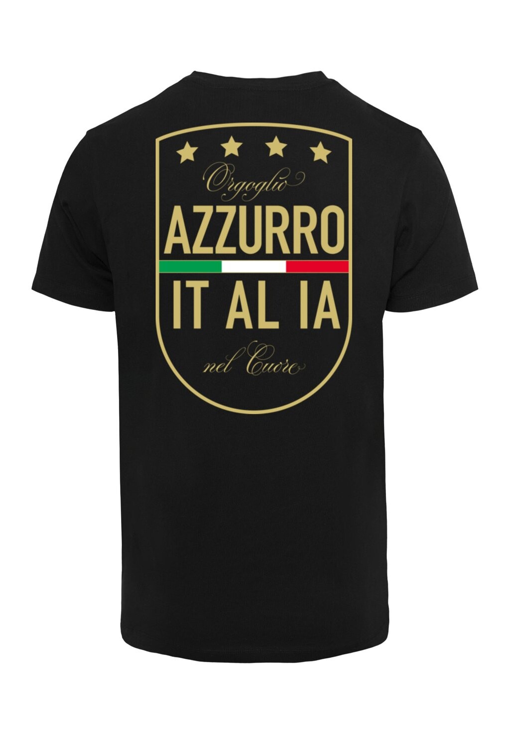 

Футболка с принтом AZURRO ITALIA CREST Mister Tee, черный