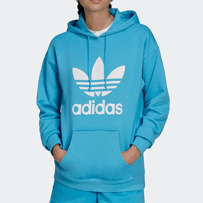 Свитшот Женский Синий/Белый Adidas Originals — фото 3