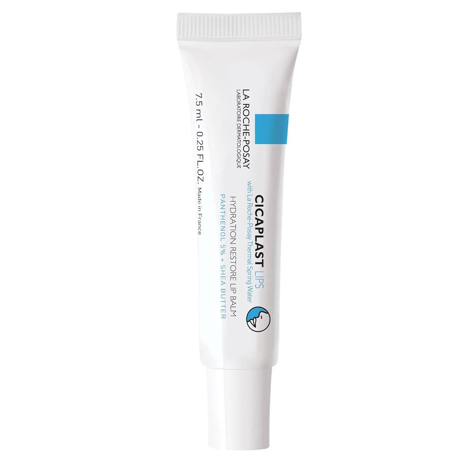 Бальзам для губ La Roche-Posay Cicaplast B5, увлажняющий бальзам с маслом ши, средство для сухих потрескавшихся губ, увлажняющий и восстанавливающий бальзам, без отдушек., Clear
