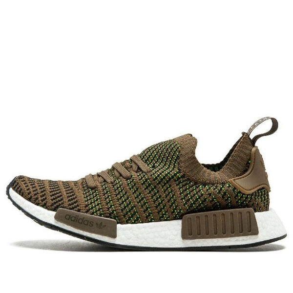 

Кроссовки nmd_r1 stlt primeknit Adidas, зеленый