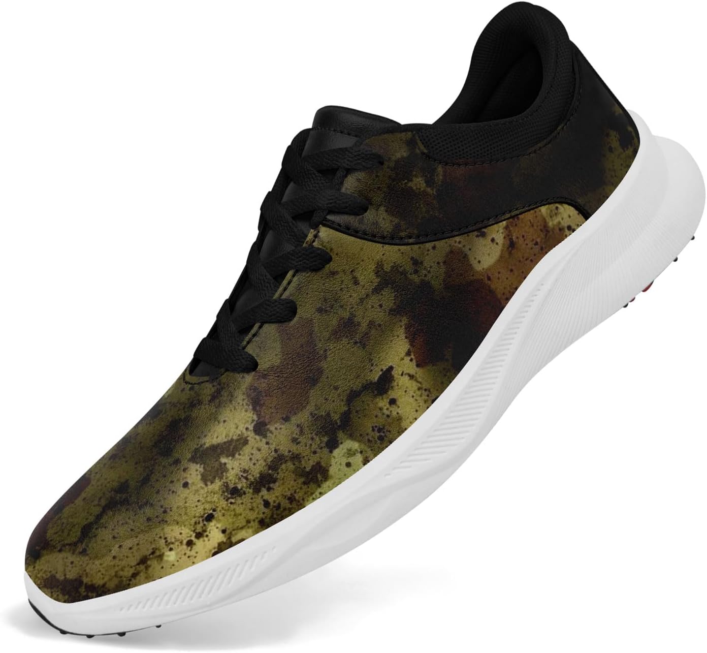 

Мужские гольф-кроссовки, легкие, с камуфляжным дизайном, нескользящие, дышащие спортивные кроссовки для ходьбы Onegam, черный