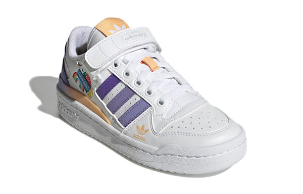 Кроссовки форум низкий Adidas, белый — фото 3