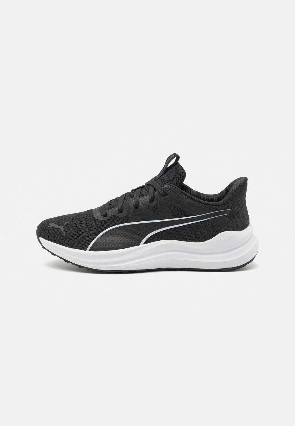 

Кроссовки нейтрального цвета Reflect Lite Jr Puma, цвет black/white