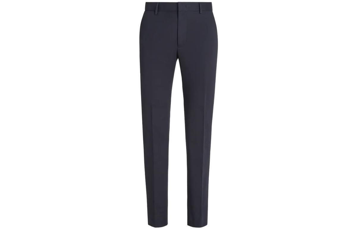 

Зеджа прямые брюки с классическим кроем Ermenegildo Zegna, синий