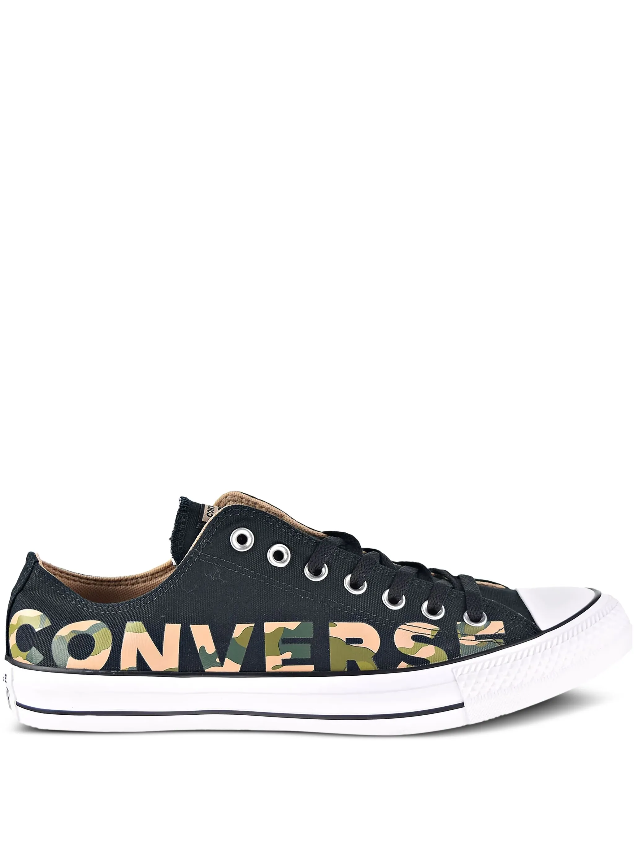 

Кеды Chuck Taylor All Star Ox Camo Print - Black/Multi/White Converse, черный