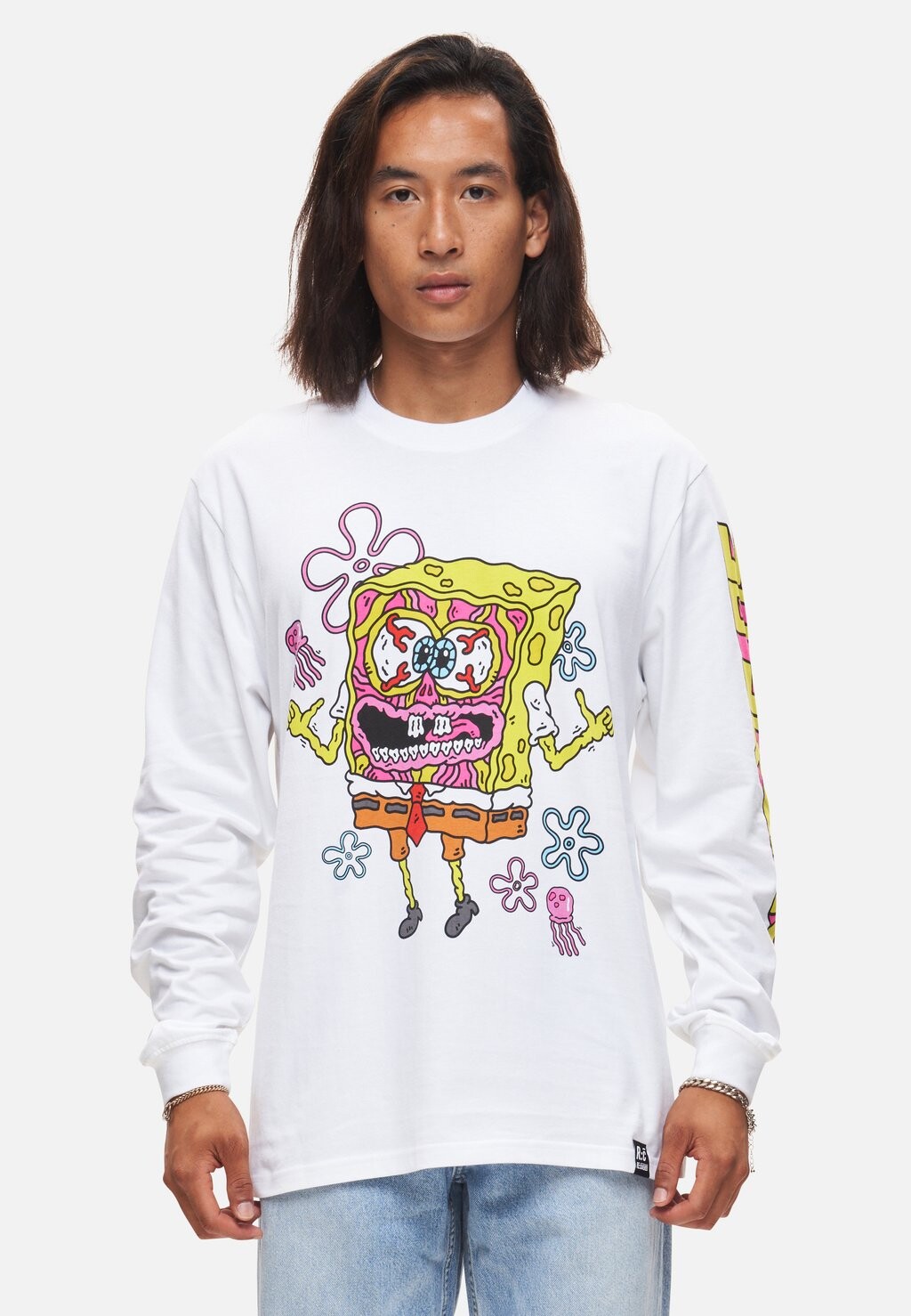 

Толстовка SPONGEBOB SO SQUARE Re:Covered, цвет white