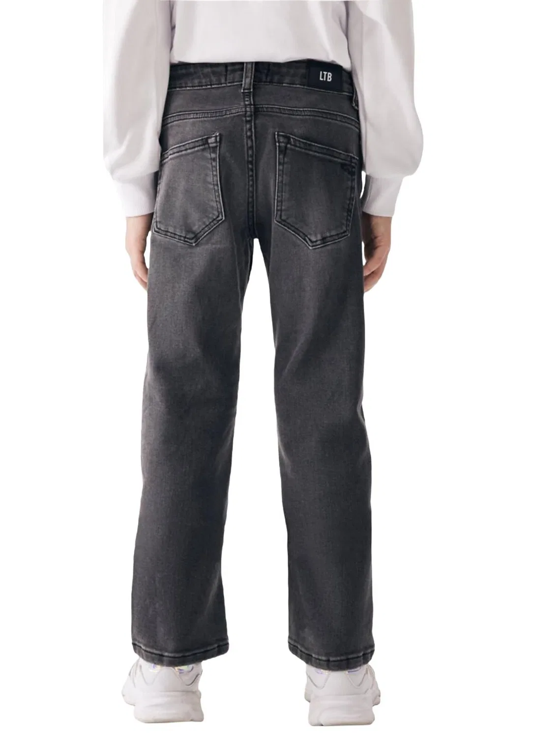 Свободные джинсы Ltb Jeans, серый — фото 4