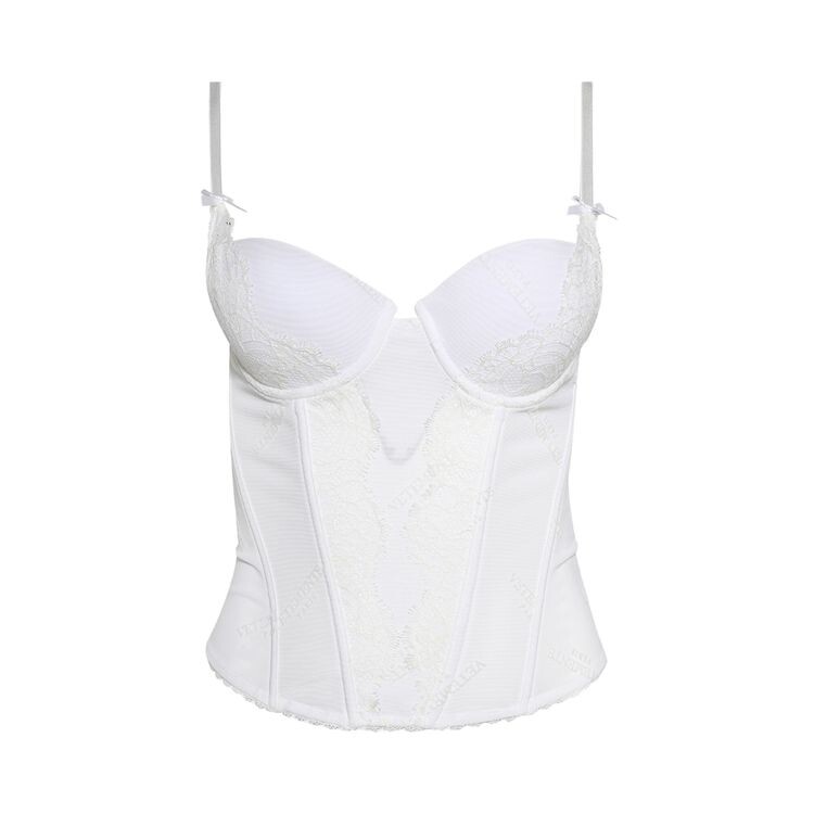 

Топ Vetements Corset Top White, белый