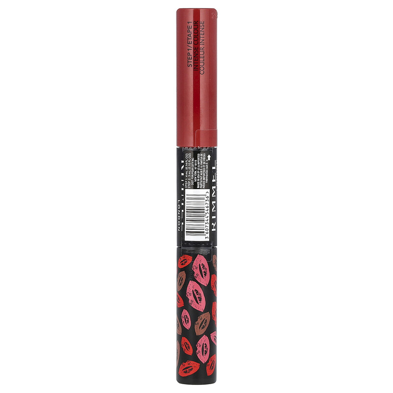 Rimmel London, Provocalips, 16HR Kiss Proof Lip Color, 750 Heart Breaker, 4 мл (0,14 жидк. унц.) — фото 2