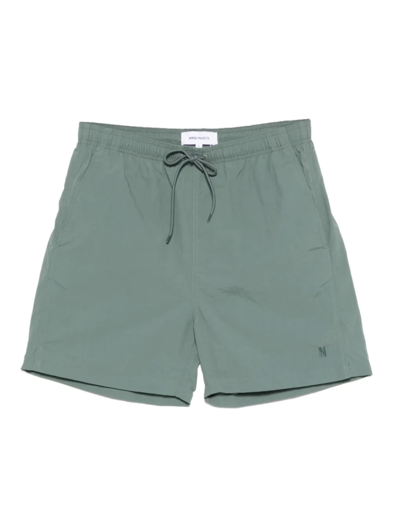 

Шорты для плавания с вышитым логотипом Norse Projects, зеленый