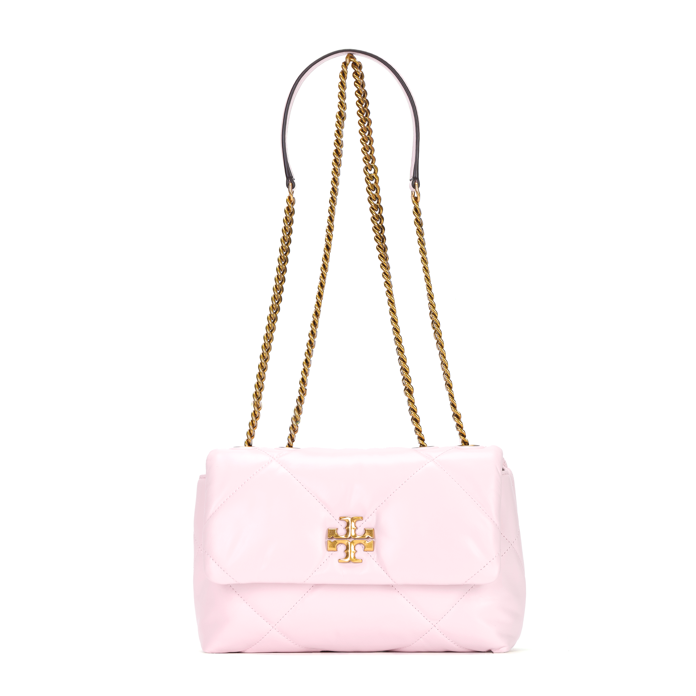 

TORY BURCH Сумка-трансформер Kira Small Diamond Quilt, цвет Rose Salt