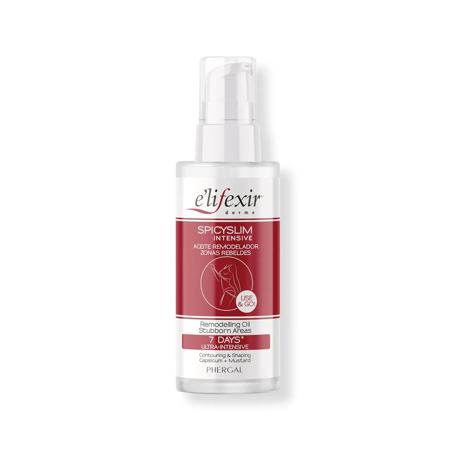 Сухое масло Elifexir Spicyslim для сжигания жира, 100 мл E'Lifexir