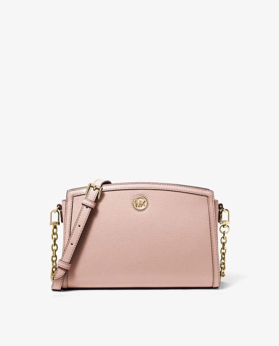 

Женская сумка-бандо Chantal из гранулированной кожи Michael Michael Kors, пастельно-розовый