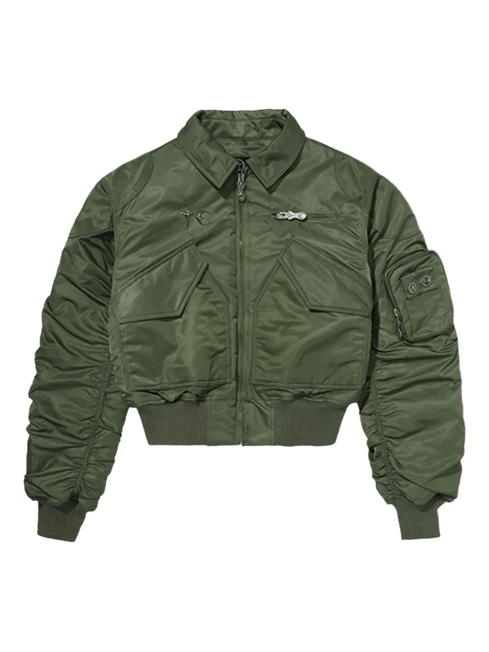 

Бомбер A Wingless Bird Green THUG CLUB, зеленый