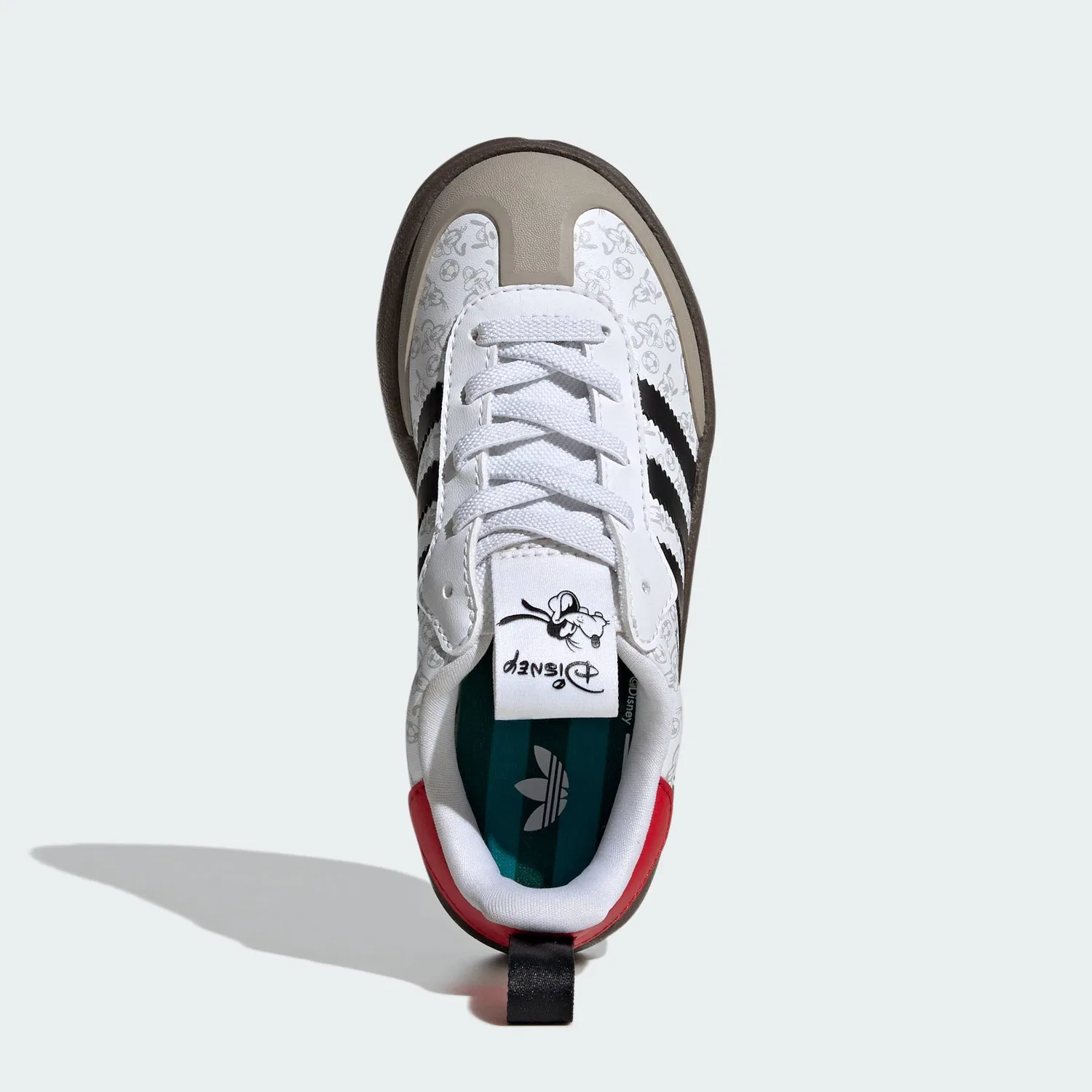 Кроссовки, Disney Adifoam Samba 360, Adidas, белый/черный — фото 4
