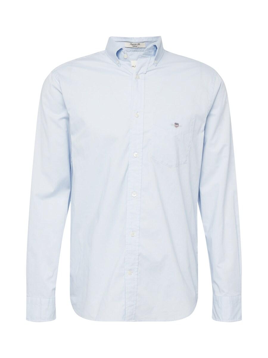 

Рубашка на пуговицах классического кроя GANT, Azure