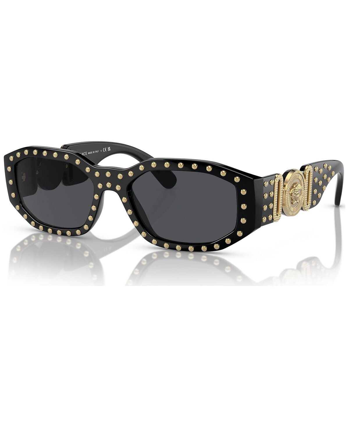 

Солнцезащитные очки унисекс Biggie, VE436153 Versace, черный