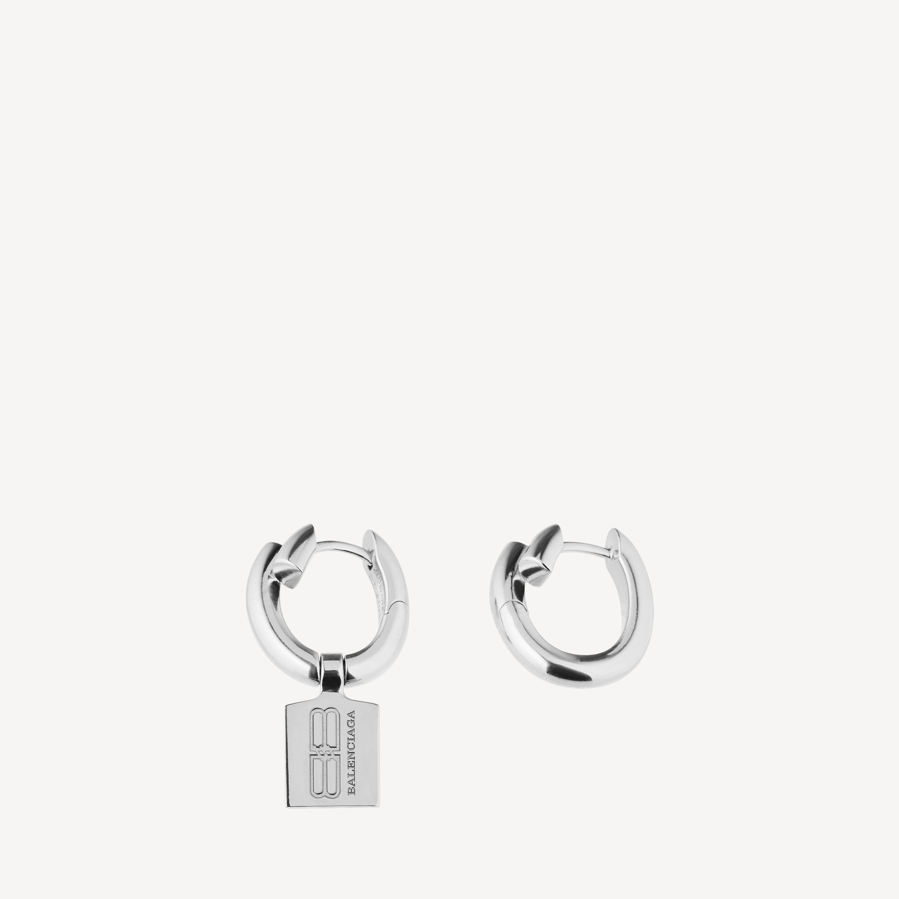 

Женские серьги saint-germain с подвеской в ​​отделке «сияющее серебро» BALENCIAGA, блестящее серебро