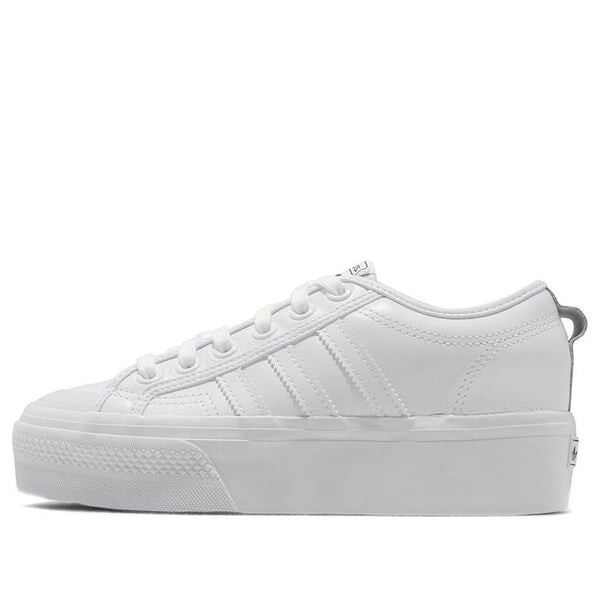 

Кроссовки nizza platform Adidas, белый