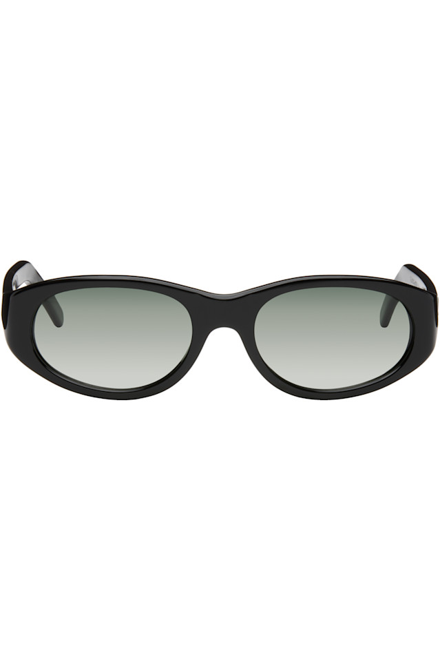 

Our Legacy Черные солнцезащитные очки без оправы