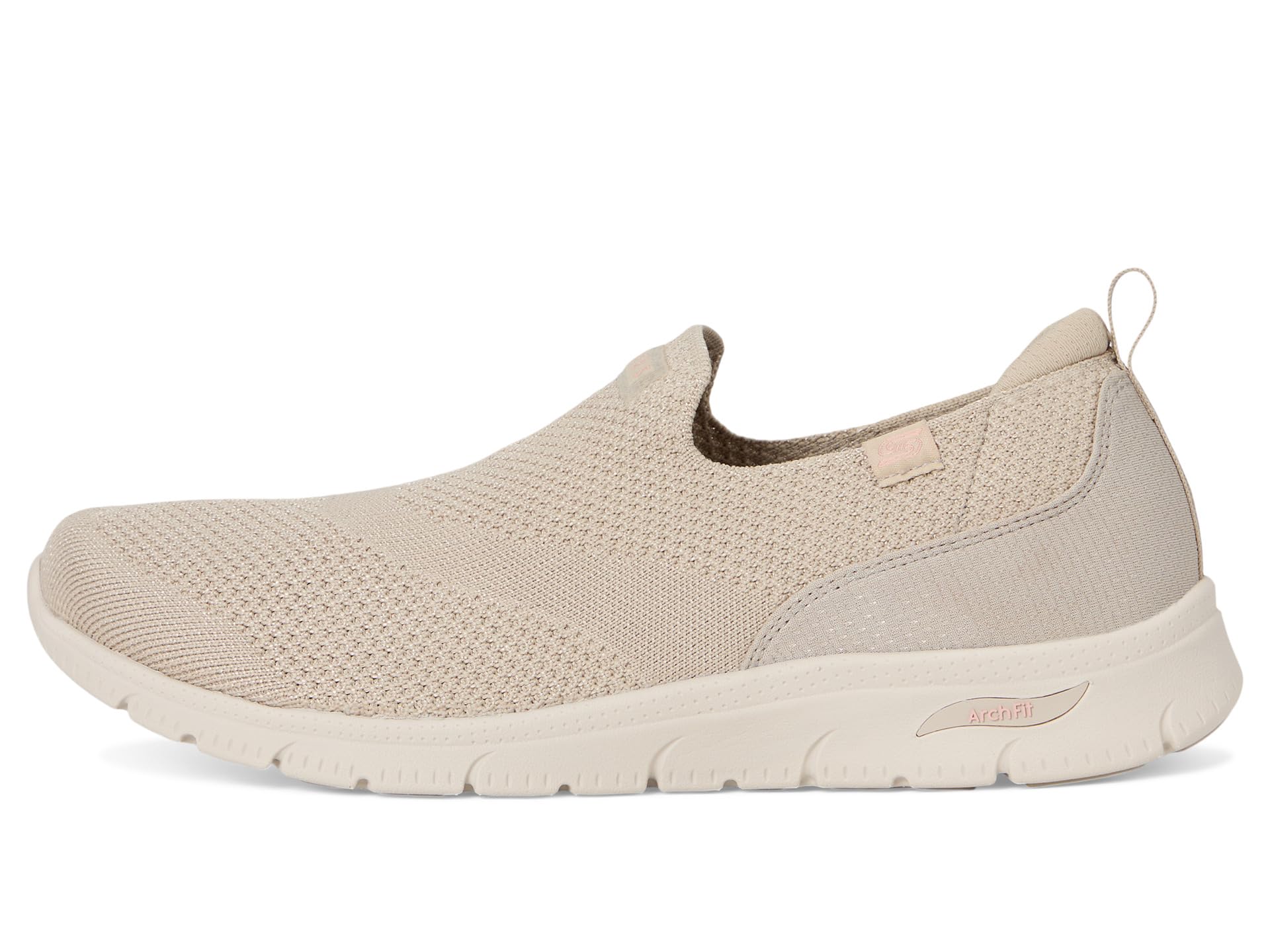 Лоферы SKECHERS Arch Fit Refine 2.0 Cascade, серо-коричневый — фото 4