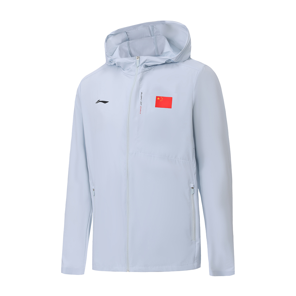 

Li-Ning Honor Gold Logo Collection 26 Весенне-летнее спортивное тренч унисекс