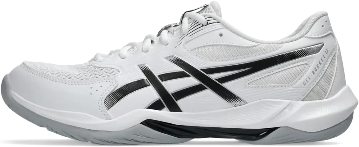 Мужские волейбольные кроссовки ASICS Gel-Rocket 12, белый/черный