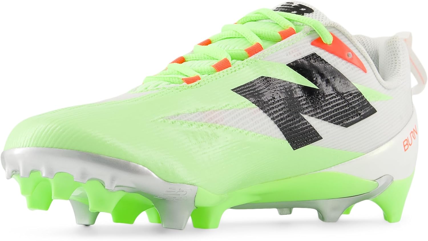 

Кроссовки для мужчин New Balance Burnx5, белый/красный/мятный