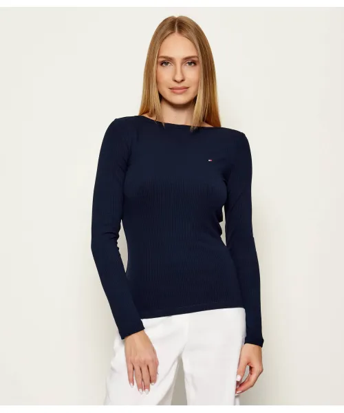

Блуза Slim fit Tommy Hilfiger, синий