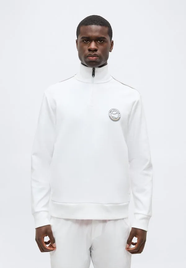 Расстегнутая толстовка Boss, White