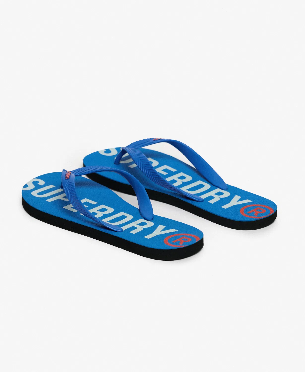 Сандалии с Т-образным ремешком Superdry & Co, Blue — фото 3