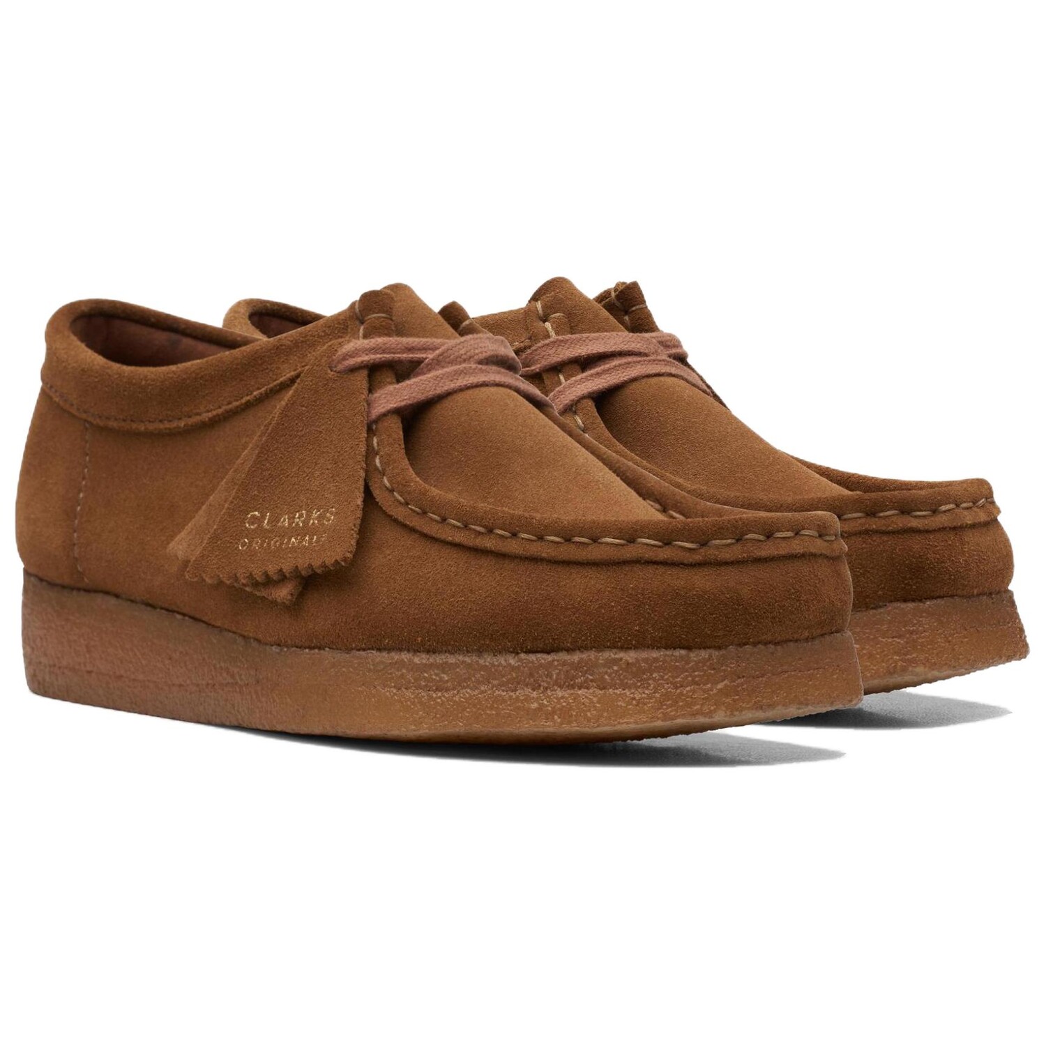 Женские повседневные туфли женские темно-коричневые Clarks — фото 3