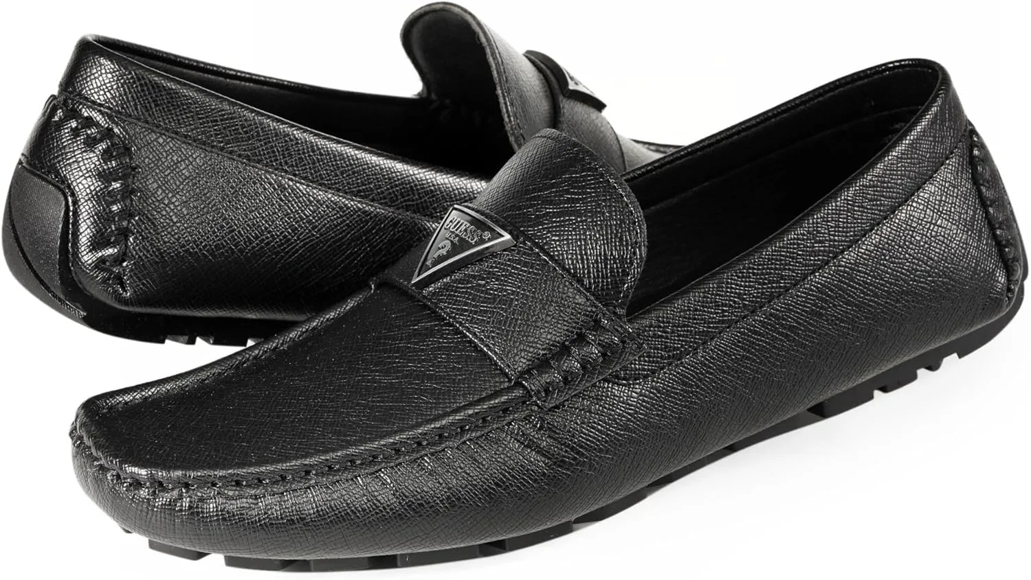 Лоферы GUESS Mens Alai, черный — фото 4