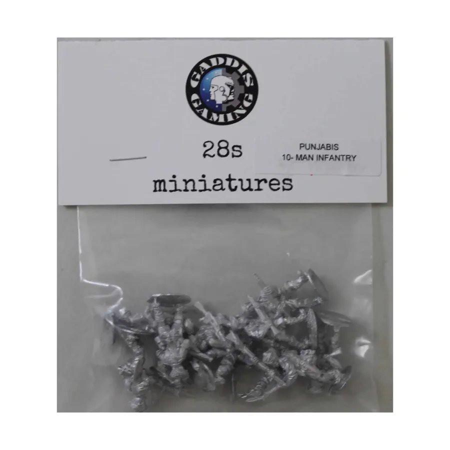 

Пехотный набор PUN из 10 человек, WWII Miniatures - British - Punjabi - Infantry (28mm)
