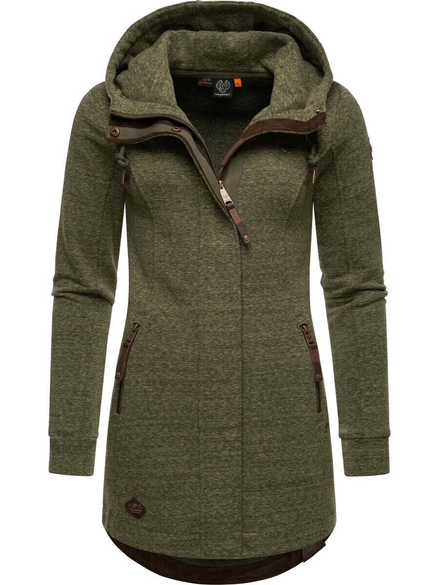 

Худи Ragwear Zip-Up Hoodie Letty, темно-зеленый