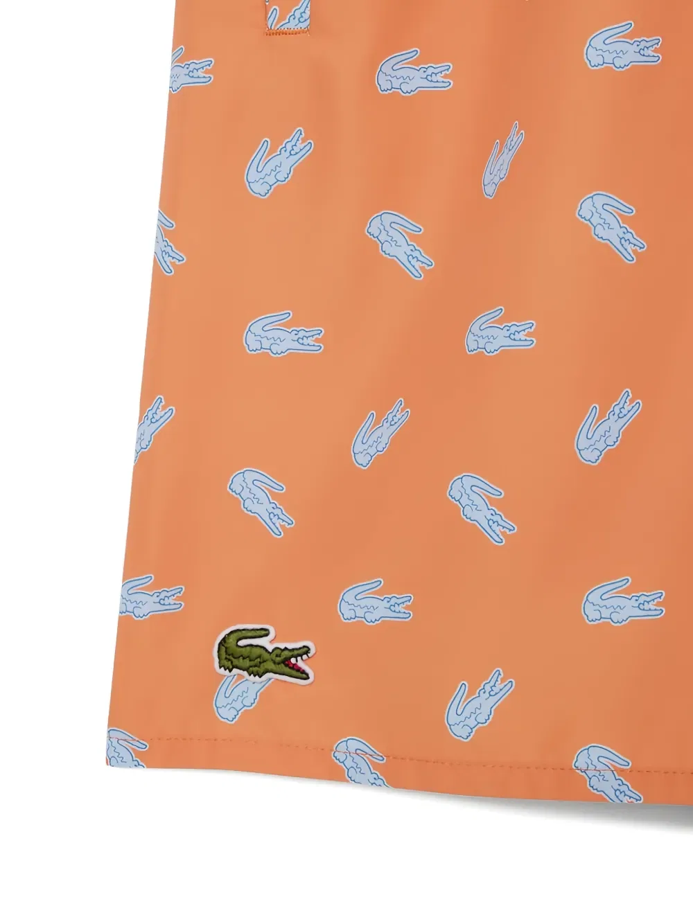 Плавки с крокодиловым принтом Lacoste, оранжевый — фото 3