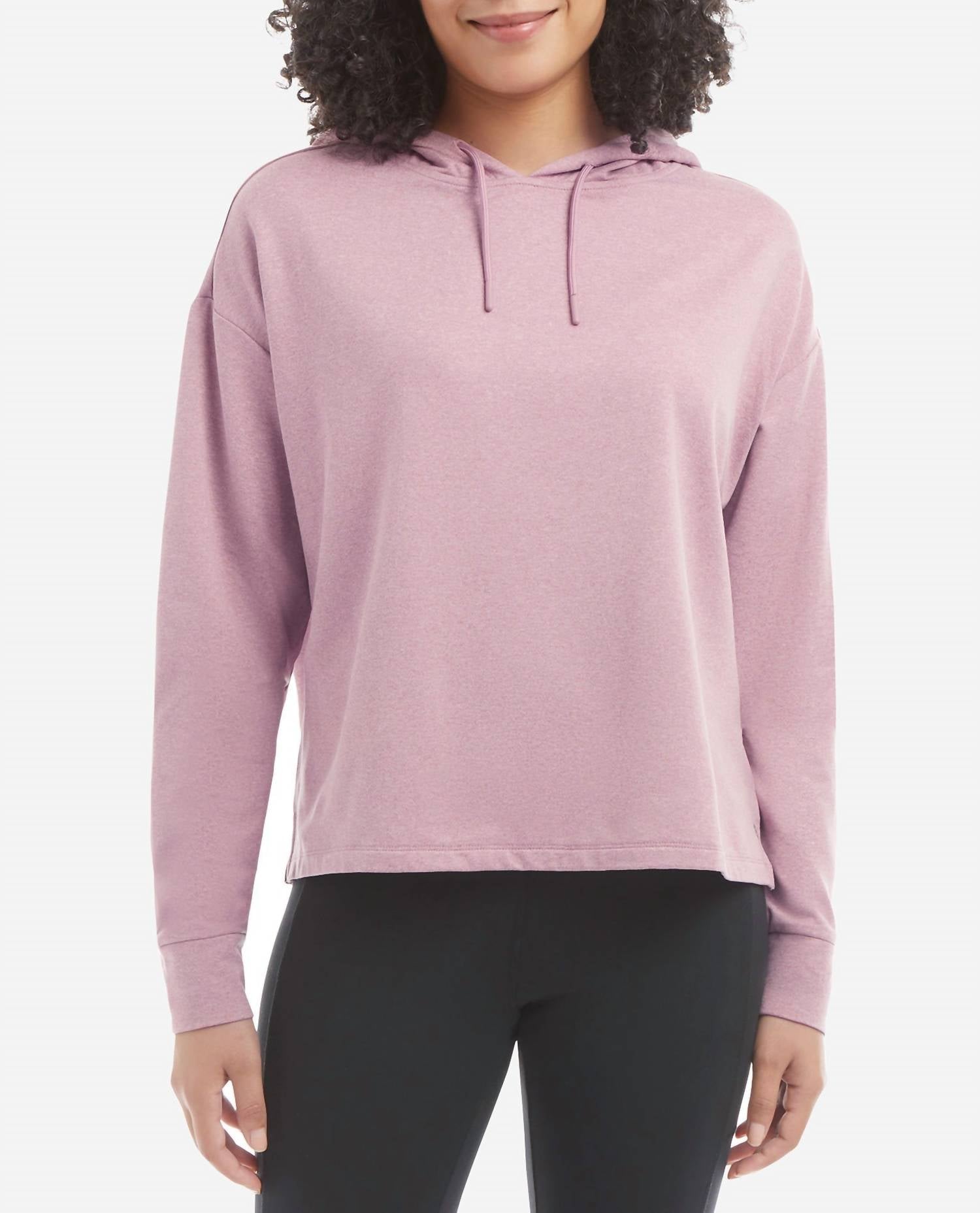 

Мягкая толстовка с капюшоном цвета Wistful Mauve Danskin