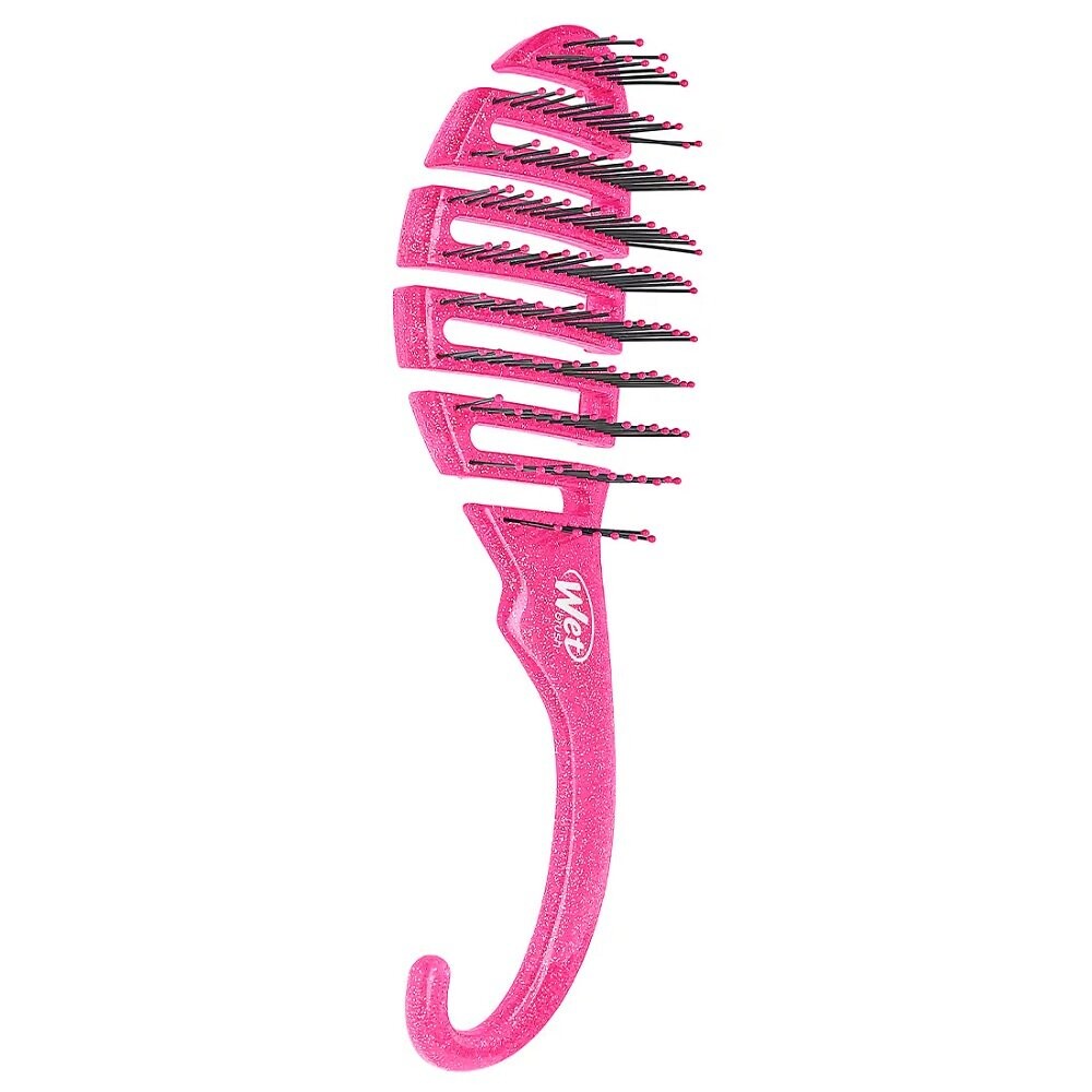 Wet Brush, Распутывающая щетка для душа, Распутывающая щетка для душа с розовым блеском — фото 3