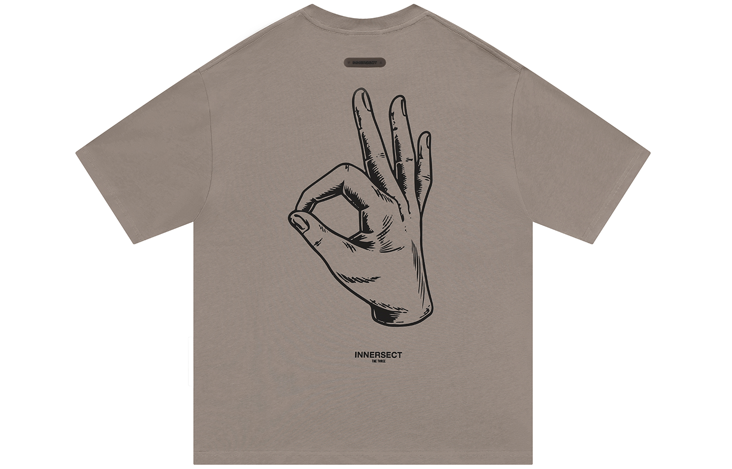 

Футболка Unisex INNERSECT "Серия всех вещей в мире", светло-кофейная