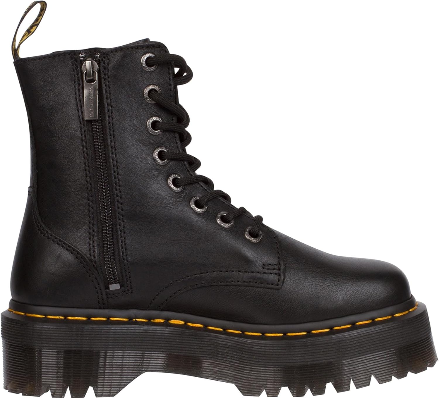 Ботинки DR. MARTENS Jadon III 8 Eye, Unisex-Adult, Black Pisa — фото 3