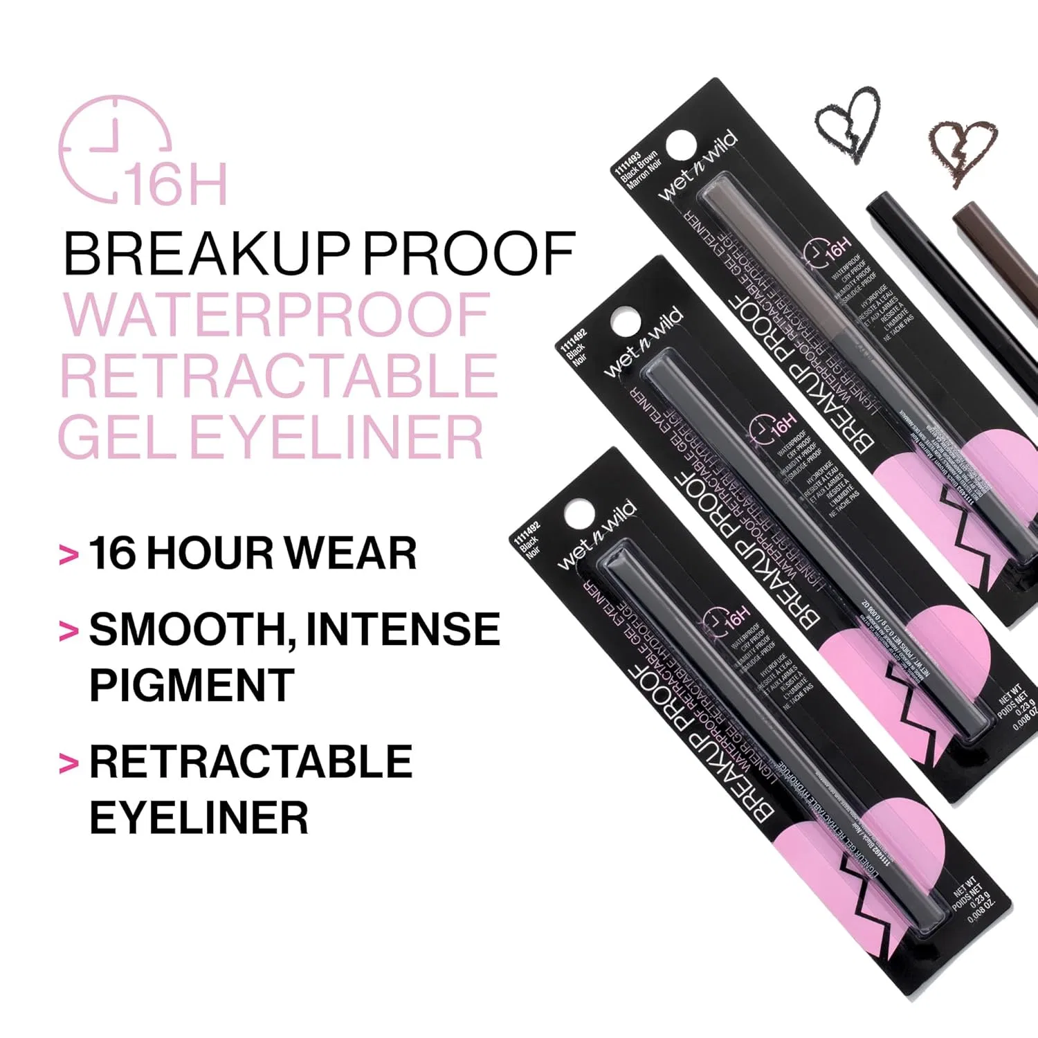 Водостойкая выдвижная подводка для глаз «Mega Last Breakup-Proof» от WET N WILD Wet N Wild — фото 3