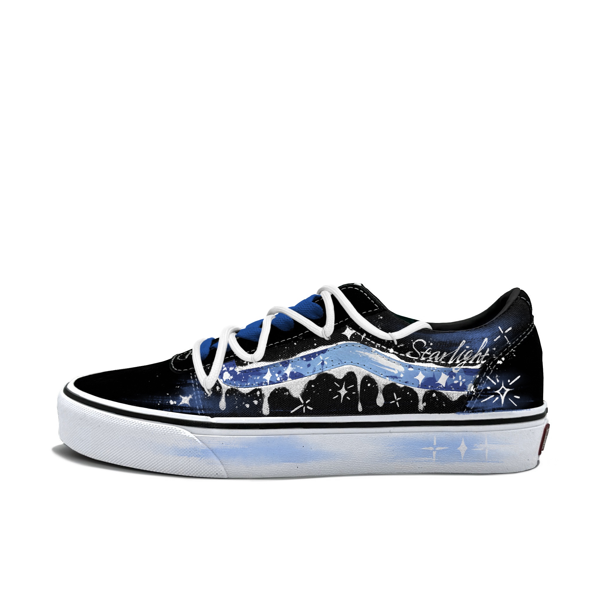 

Vans Износостойкие низкие кроссовки Ward для скейтбординга, мужские, синие