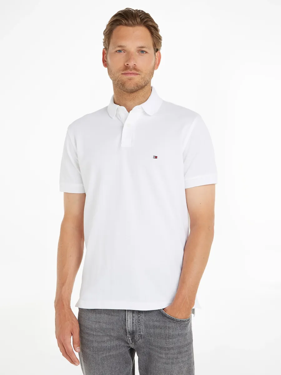 

Рубашка-поло Tommy Hilfiger "1985 REGULAR POLO" из высококачественного хлопкового пике, белый