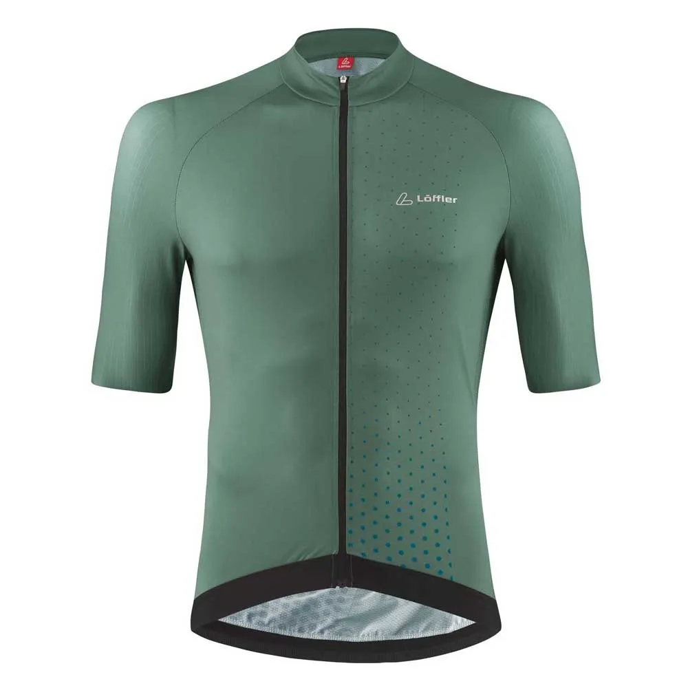 

Джерси с коротким рукавом Loeffler Full Zip Star Hotbond RF, зеленый